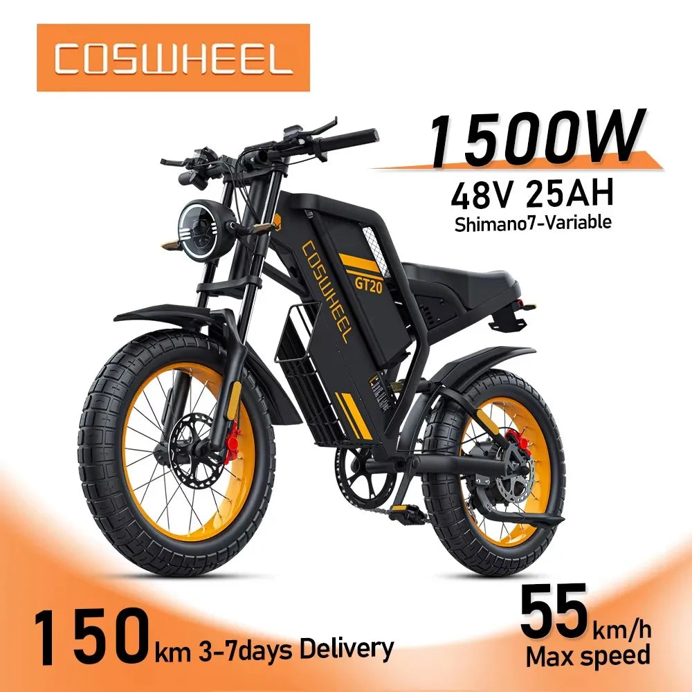 Coswheel GT20 Fat Tire E-Bike