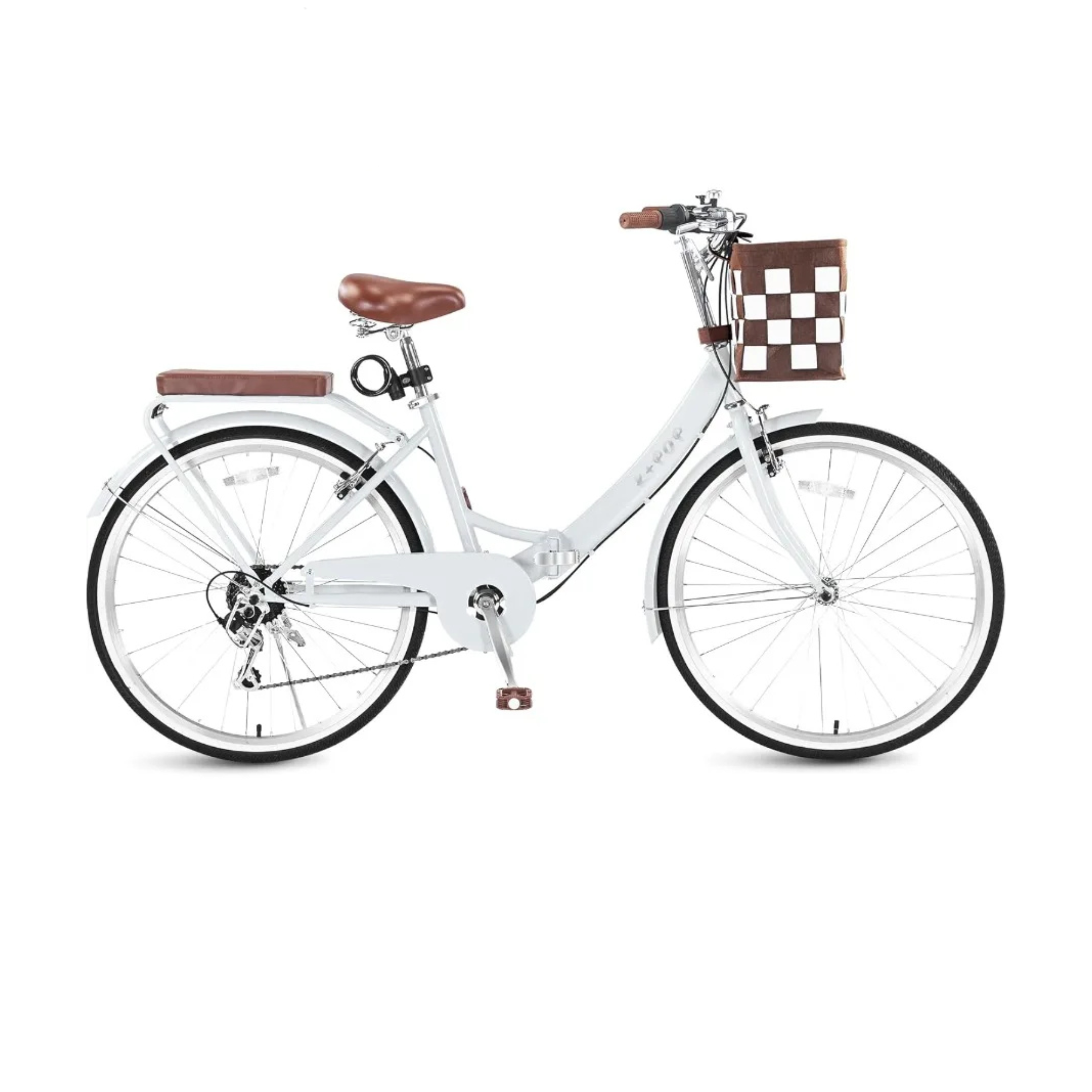 Women's Foldable Beach Cruiser Bike