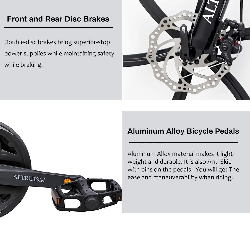 26" Dual Suspension Mountain Bike