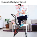 Foldable Recumbent Exercise Bike