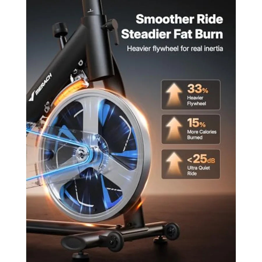 Magnetic Silent Spin Bike
