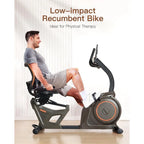 Indoor Recumbent Exercise Bike 400LB