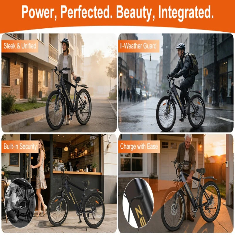 Zefiora M12 26" Electric Bike