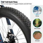 Hiland 20" Kids Fat Tire Bike