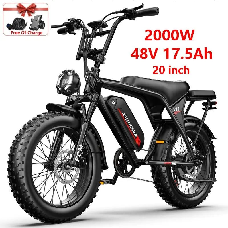 High-Speed 48V Electric Bike