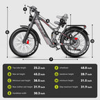 Cybervelo 26" Fat Tire E-Bike