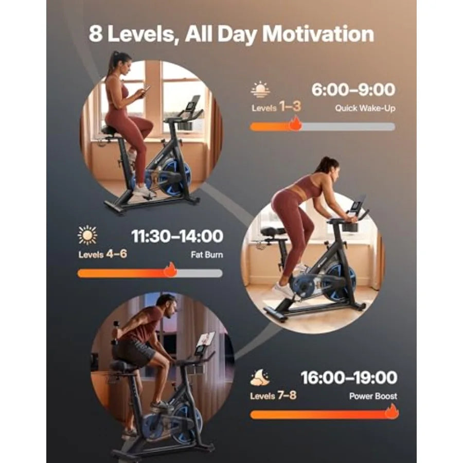 Magnetic Silent Spin Bike