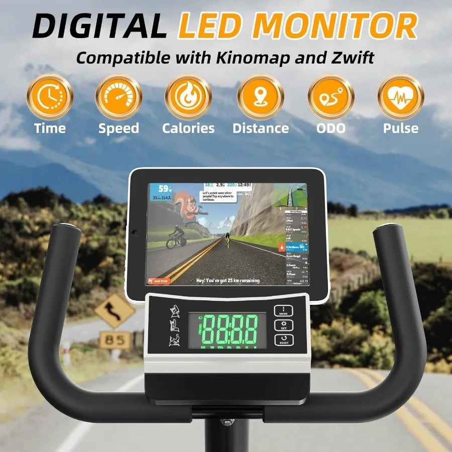 Recumbent Exercise Bike Bluetooth Resistance