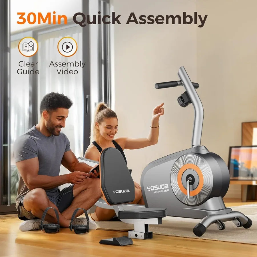 Recumbent Exercise Bike 350LB Capacity