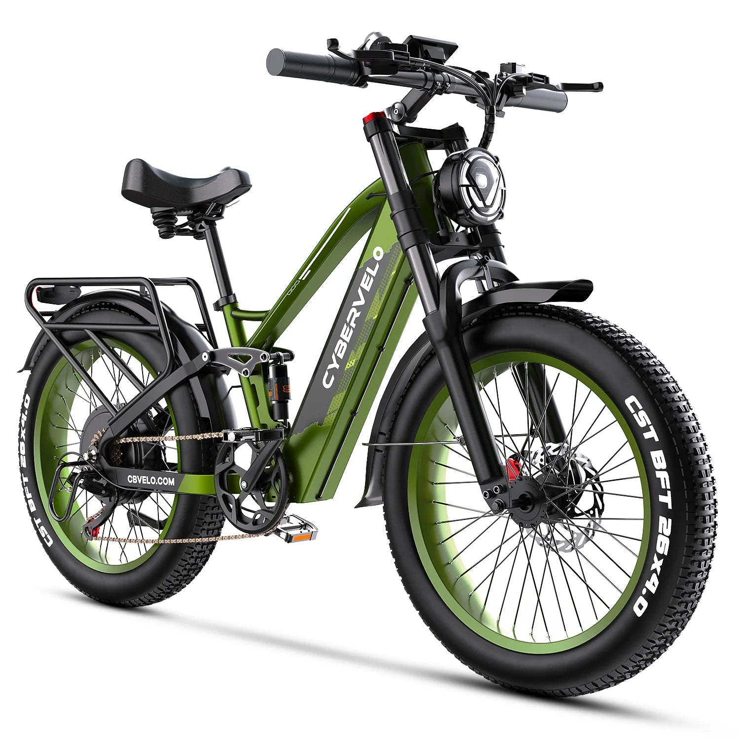 Cybervelo 26" Fat Tire E-Bike