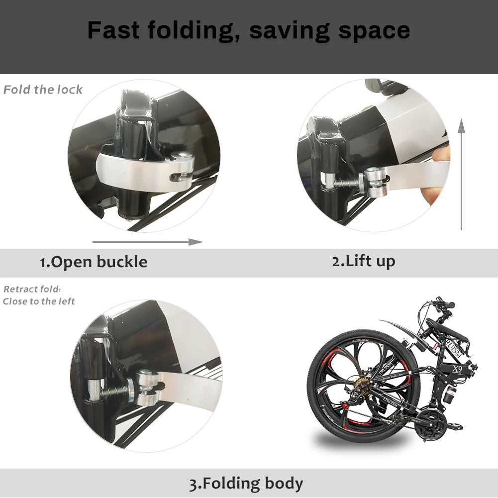 26" Dual Suspension Mountain Bike