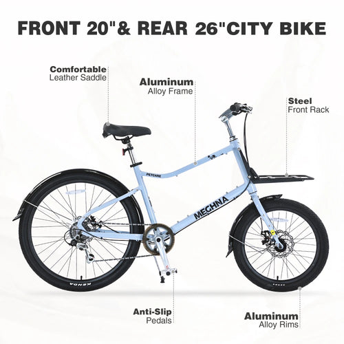26" 7-Speed Cargo Bike