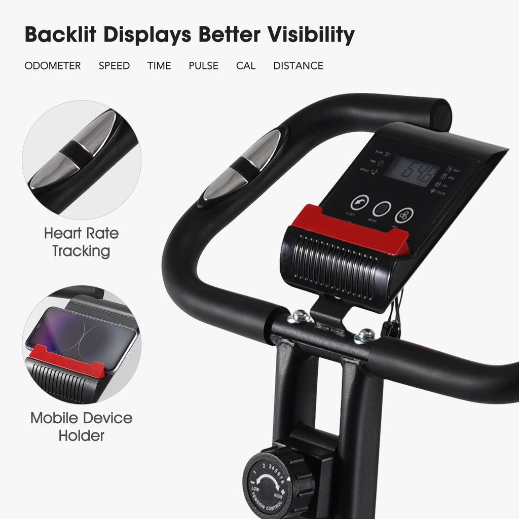 Foldable Recumbent Exercise Bike