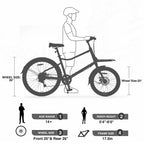 26" 7-Speed Cargo Bike Pro