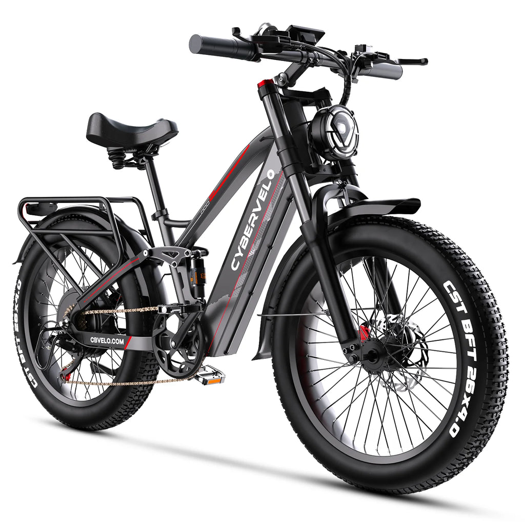 Cybervelo 26" Fat Tire E-Bike