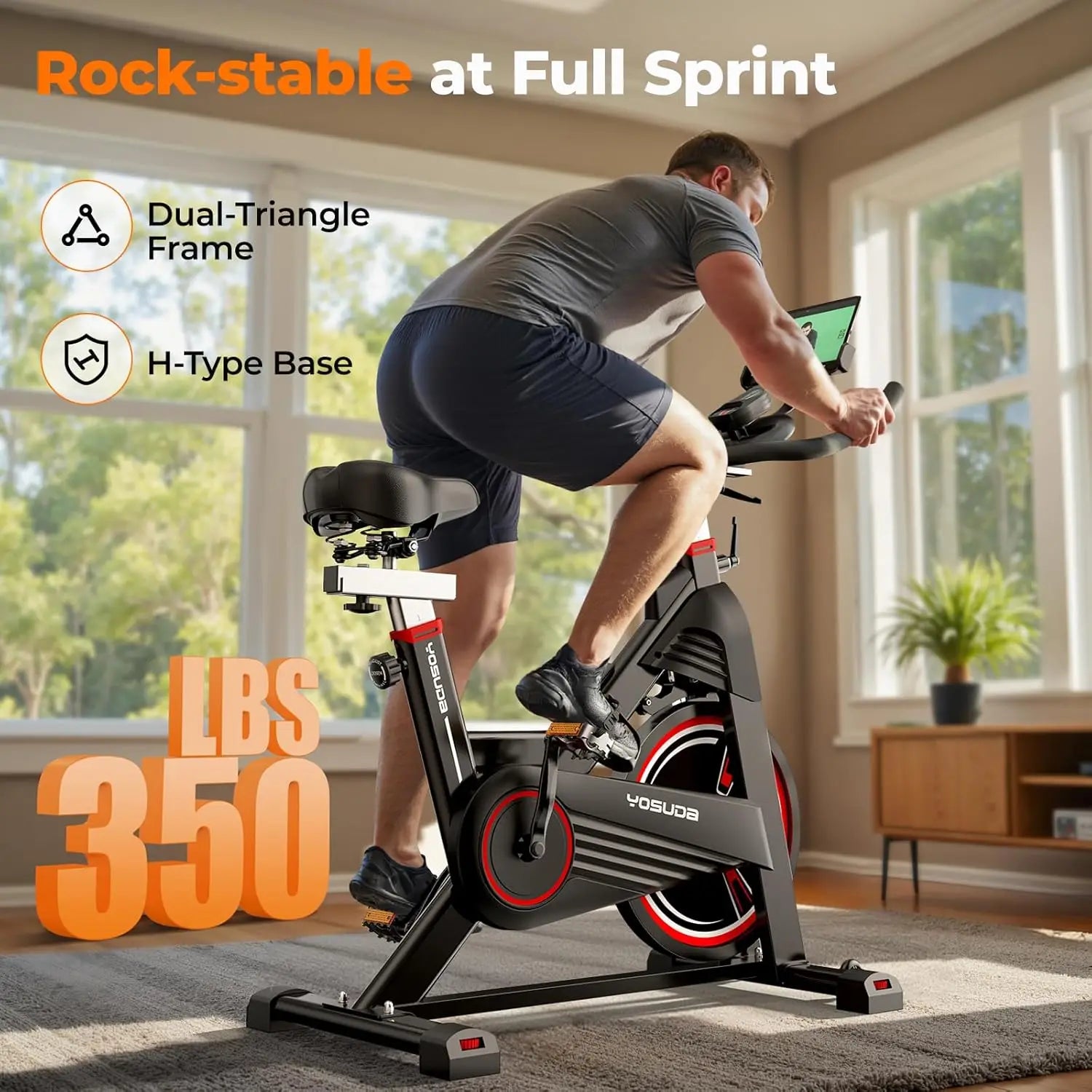 YOSUDA Pro Magnetic Exercise Bike
