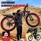1500W Fat Tire Mountain E-Bike