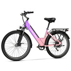 Cybervelo 26" Step-Thru E-Bike