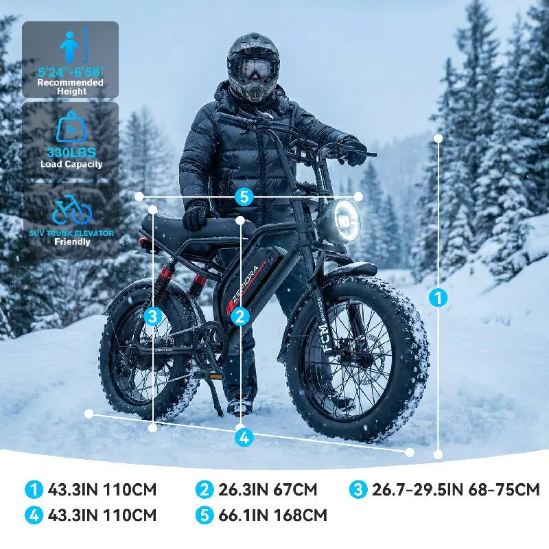 High-Speed 48V Electric Bike