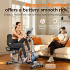 Recumbent Exercise Bike 350LB Capacity