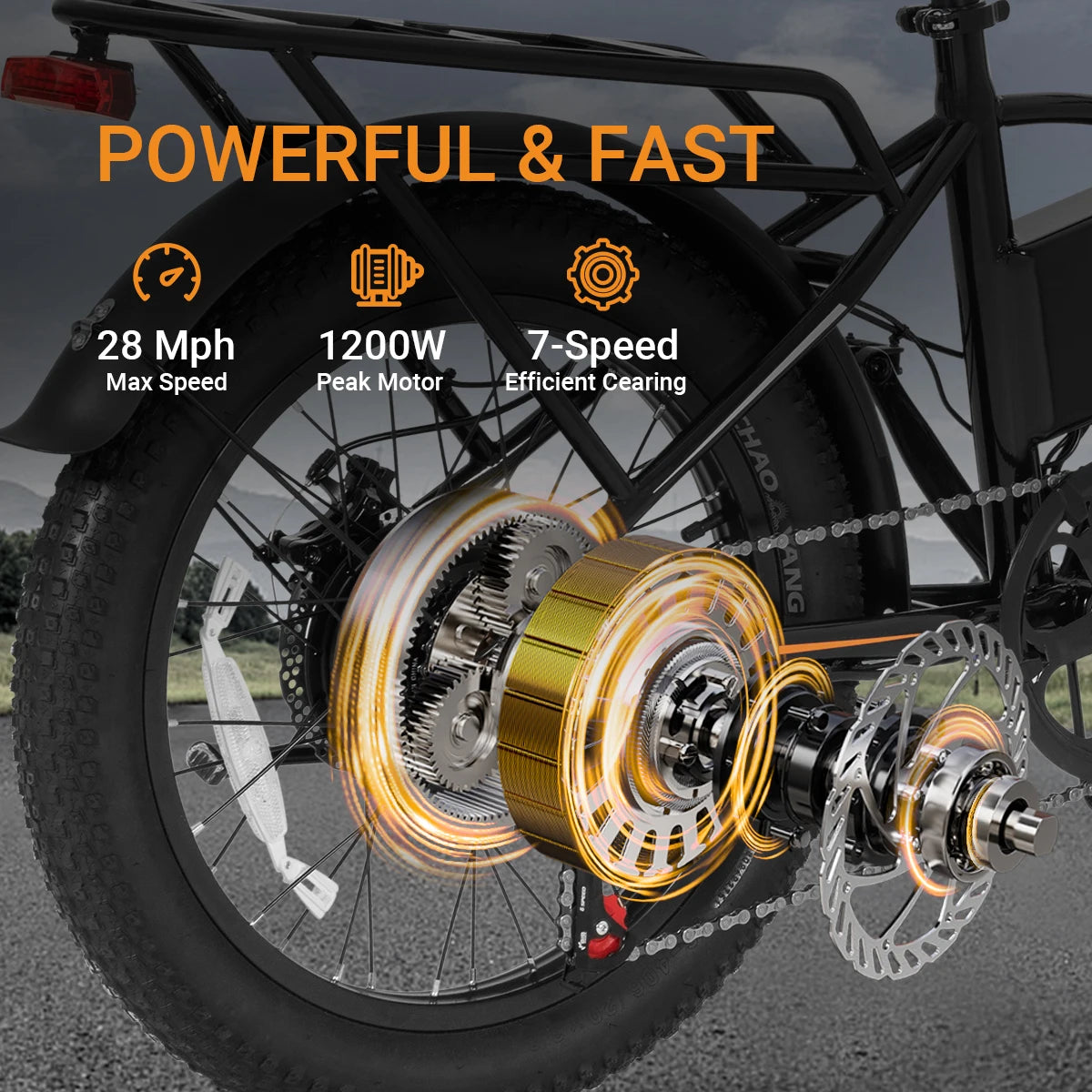 DYU A20 Fat Tire E-Bike