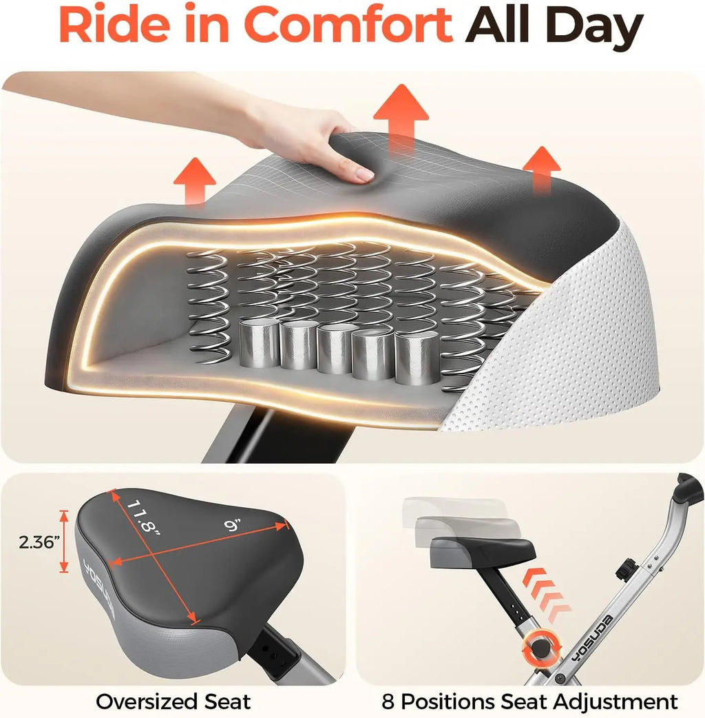 YOSUDA Folding Exercise Bike