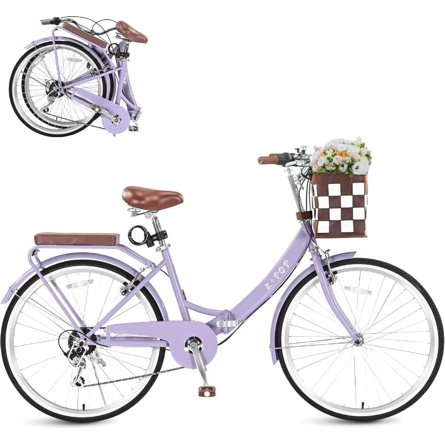 Women's Foldable Cruiser Bike