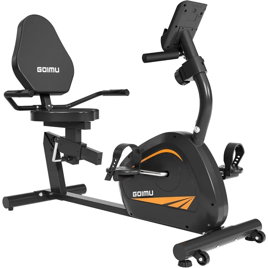 Recumbent Exercise Bike 300LB 8 Levels