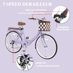 Women's Foldable Cruiser Bike