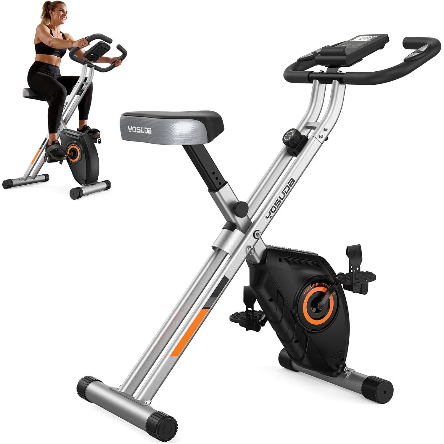 YOSUDA Folding Exercise Bike