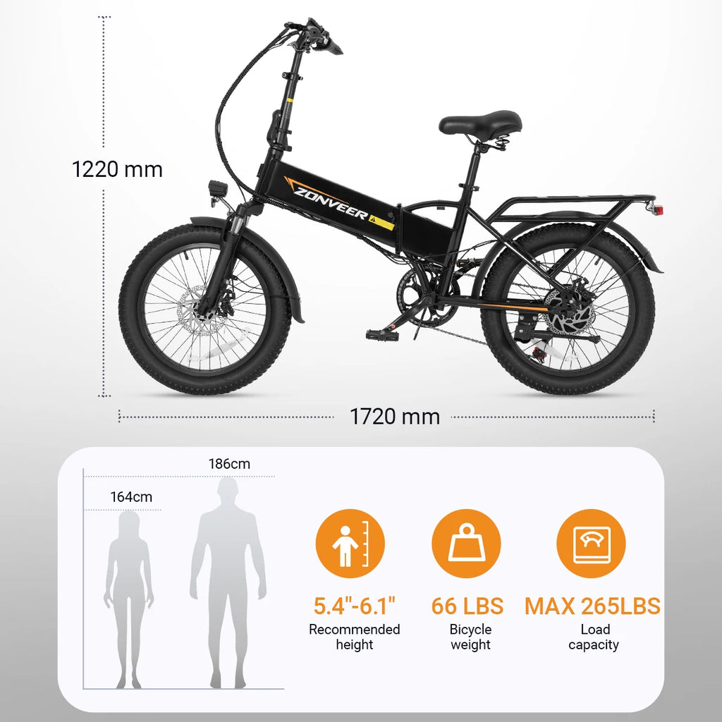 DYU A20 Fat Tire E-Bike