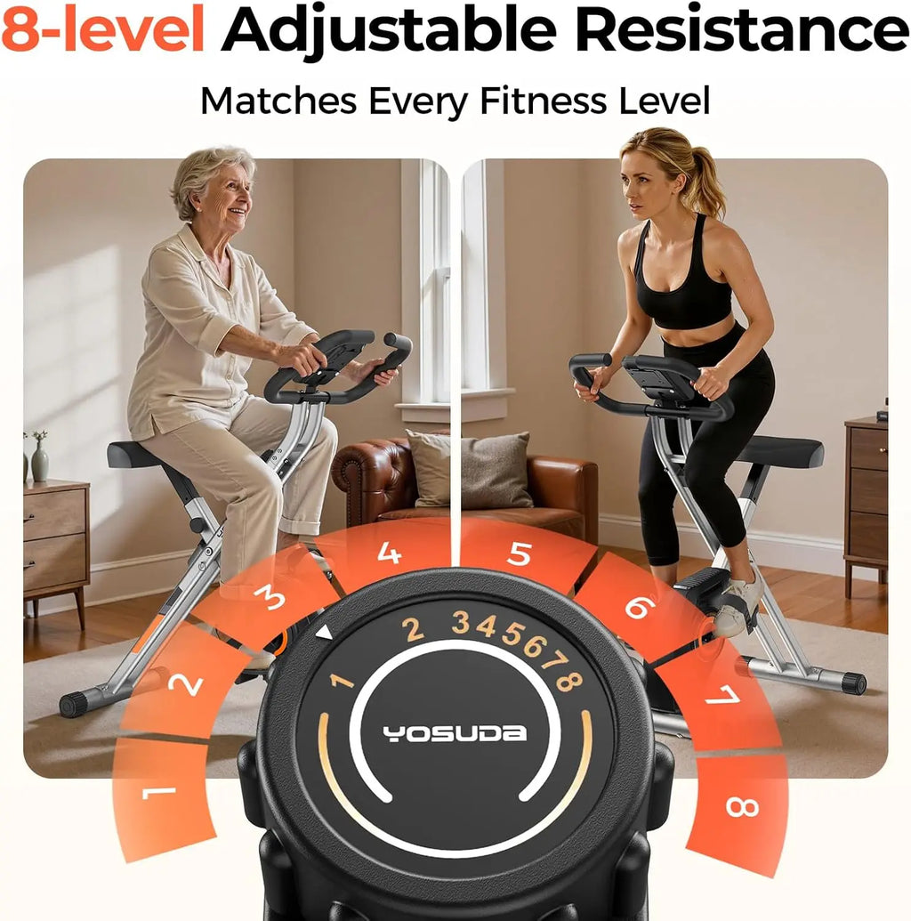 YOSUDA Folding Exercise Bike