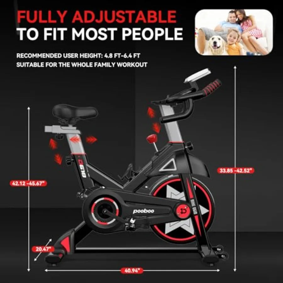 Indoor Cycling Exercise Bike Pro