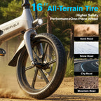 Cybervelo 16" Folding E-Bike