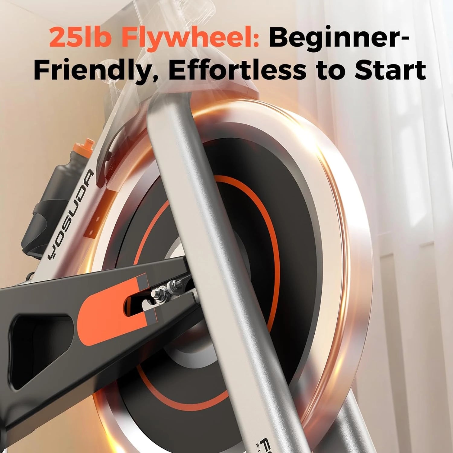 YOSUDA Magnetic Exercise Bike