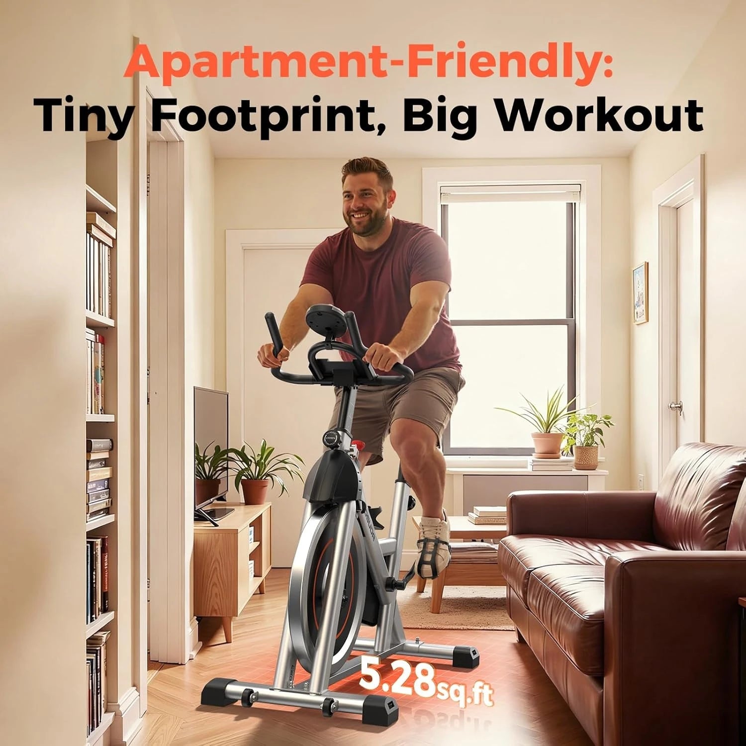 YOSUDA Magnetic Exercise Bike