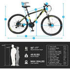 Ktaxon 21-Speed Mountain Bike