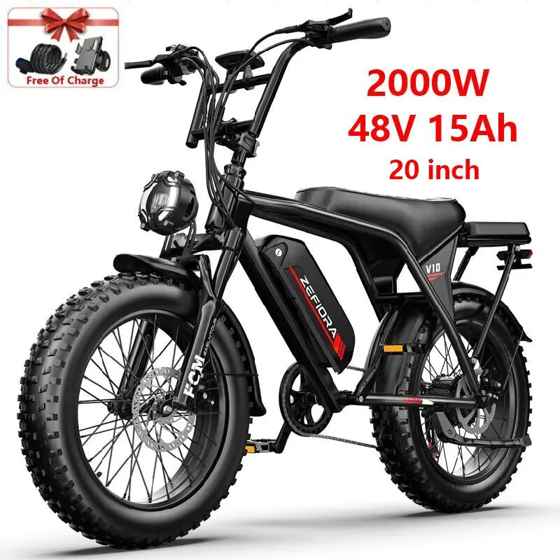 High-Speed 48V Electric Bike