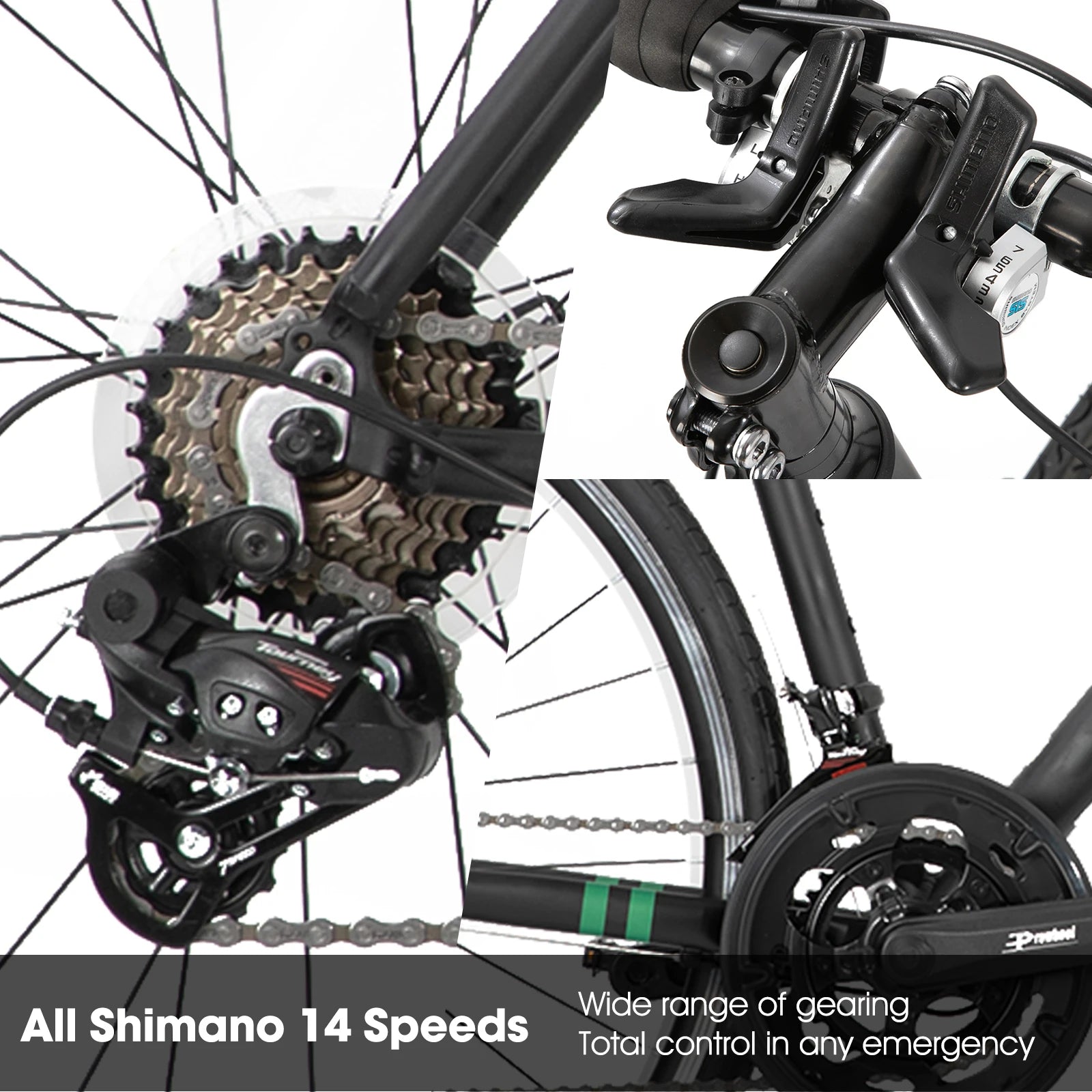 Hiland 14-Speed Road Bike